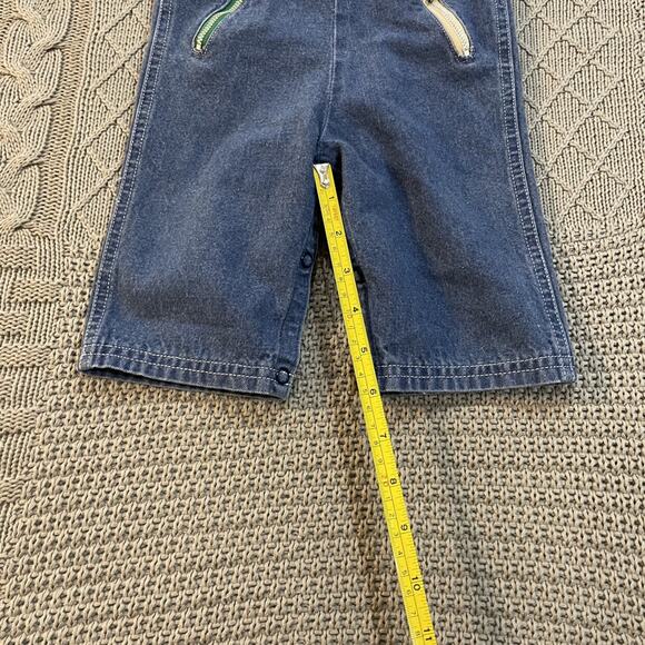 Vintage Izod Lacoste Bib Jean Overalls ~ 6/9M - Picture 10 of 11